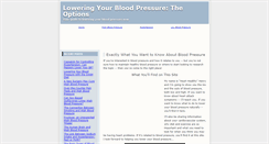 Desktop Screenshot of loweryourbloodpressurenow.org