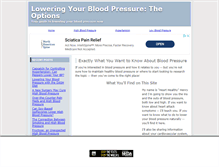 Tablet Screenshot of loweryourbloodpressurenow.org